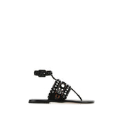 ALAÏA Rivet Flat Sandals
