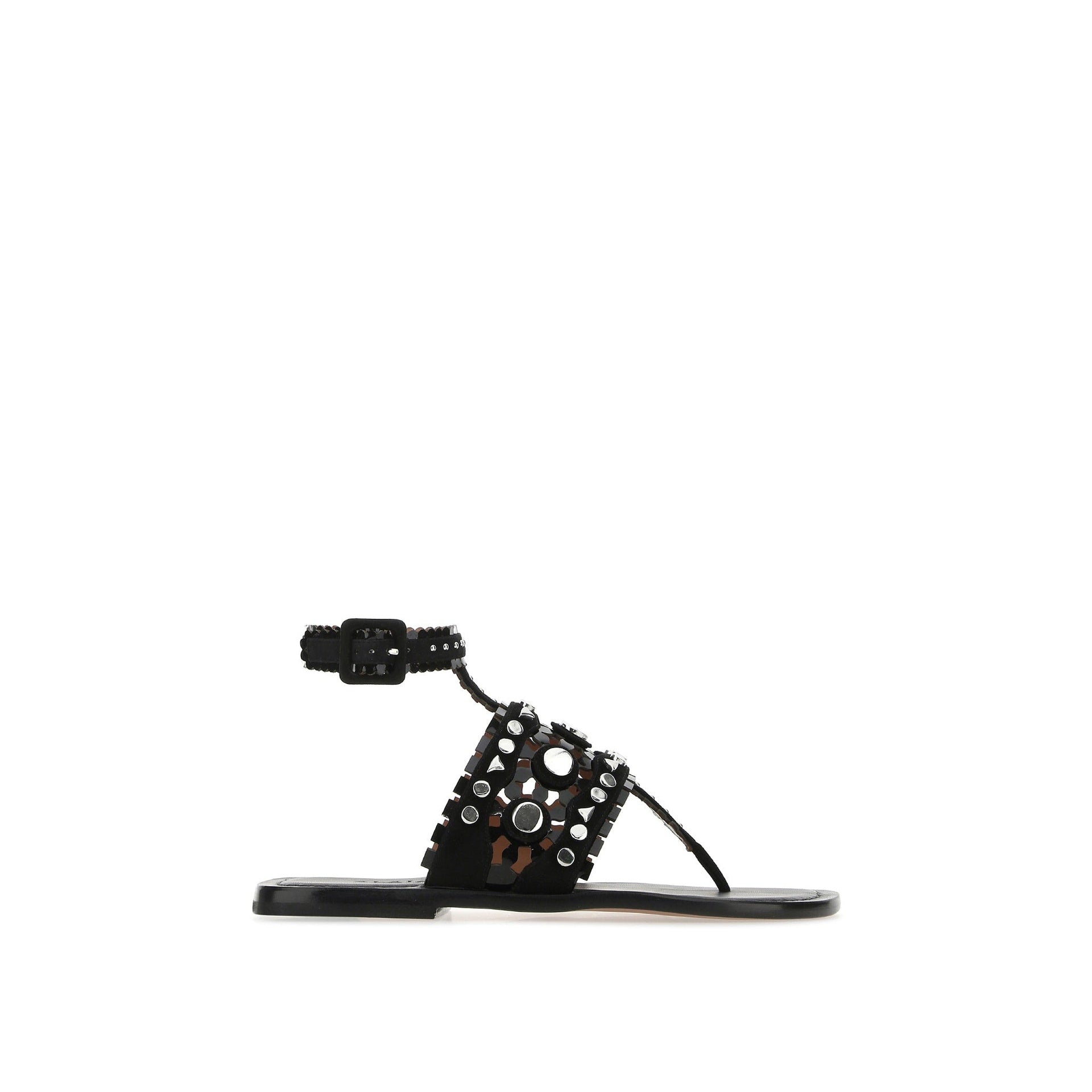 ALAÏA Rivet Flat Sandals