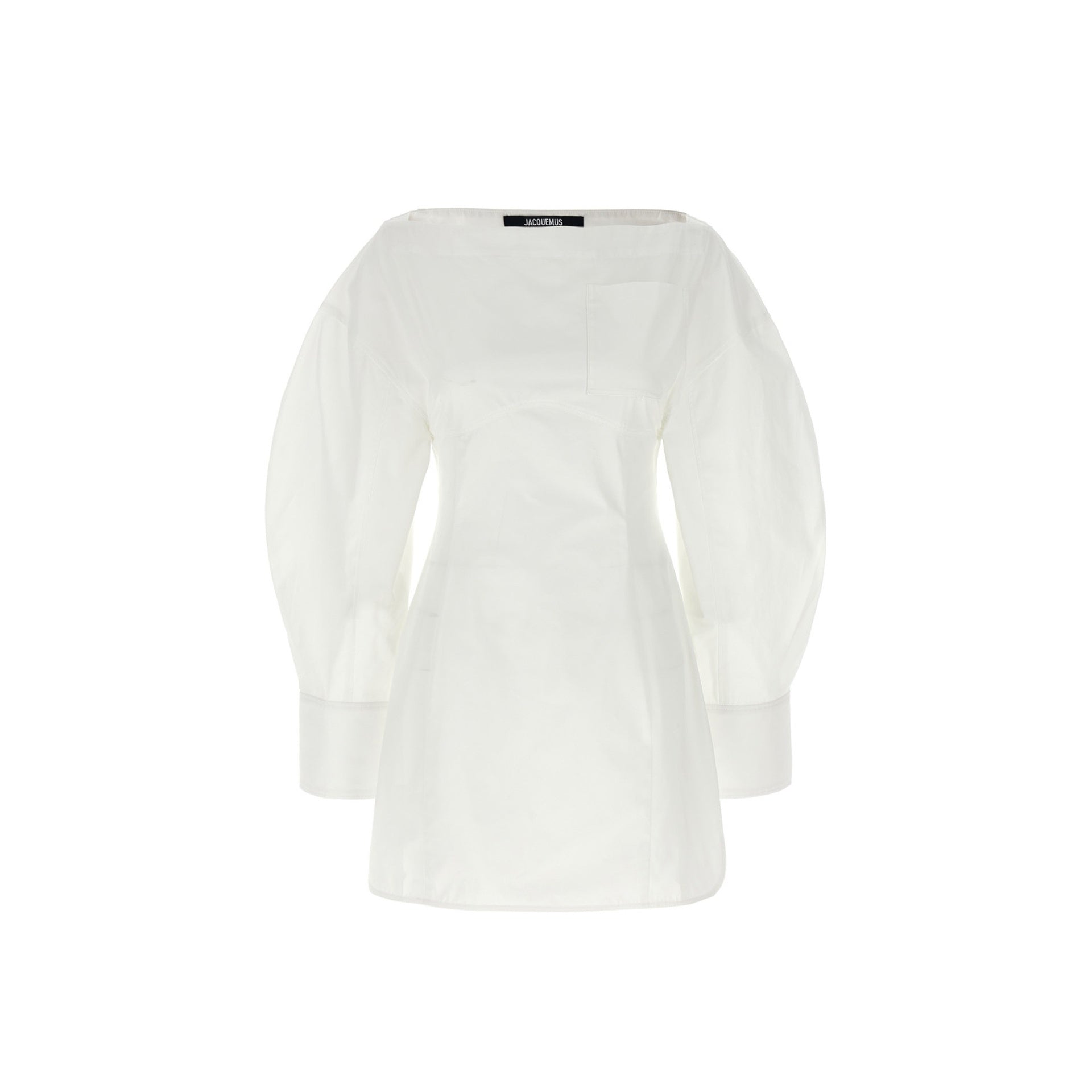 Jacquemus Boat-neck Shirt Dress