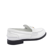 Miu Miu Logo Penny Loafers