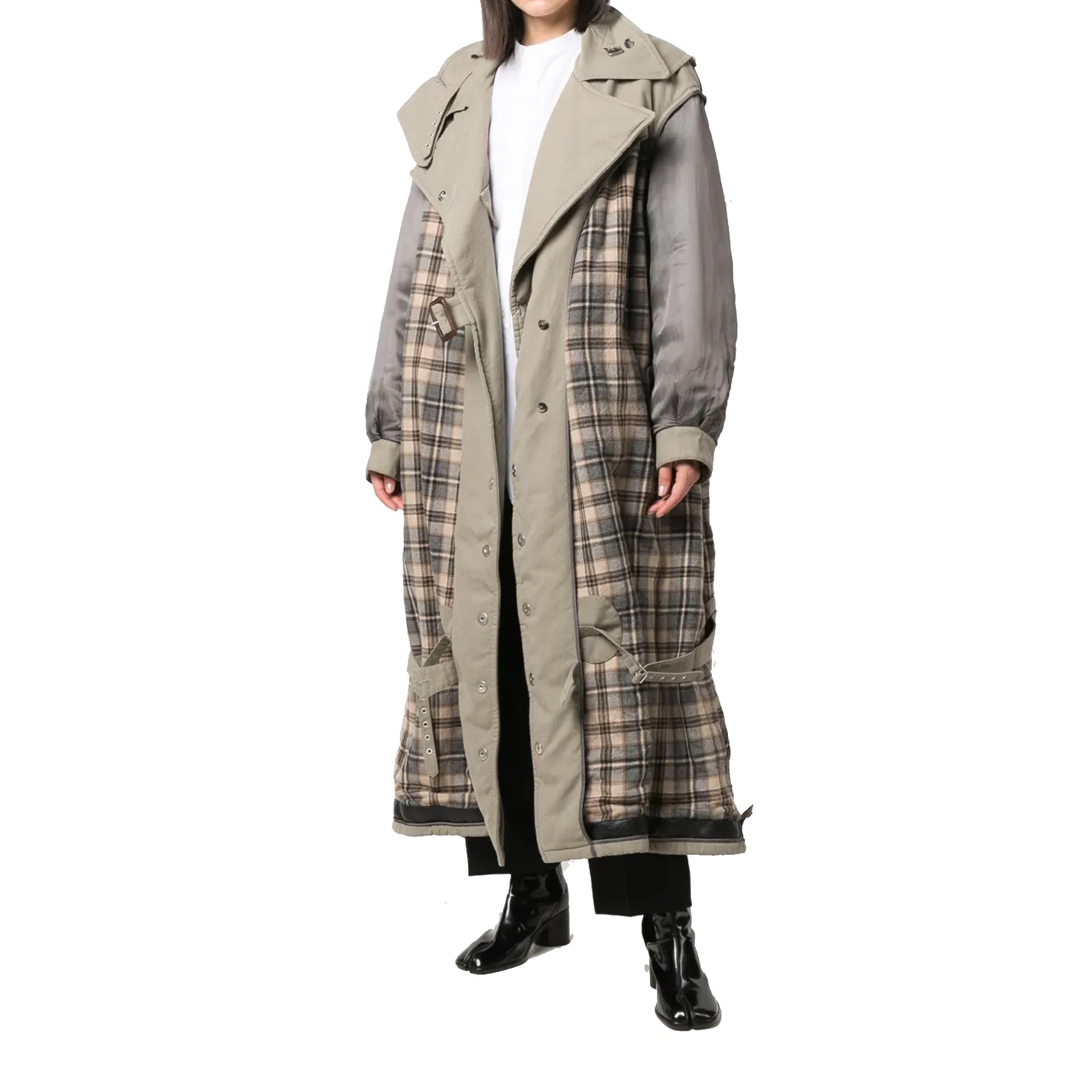 Maison Margiela Deconstructed Belted Trench Coat