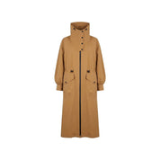 Herno Long Funnel-Neck Trench Coat - WOMEN CLOTHING - HERNO - T.Luxy