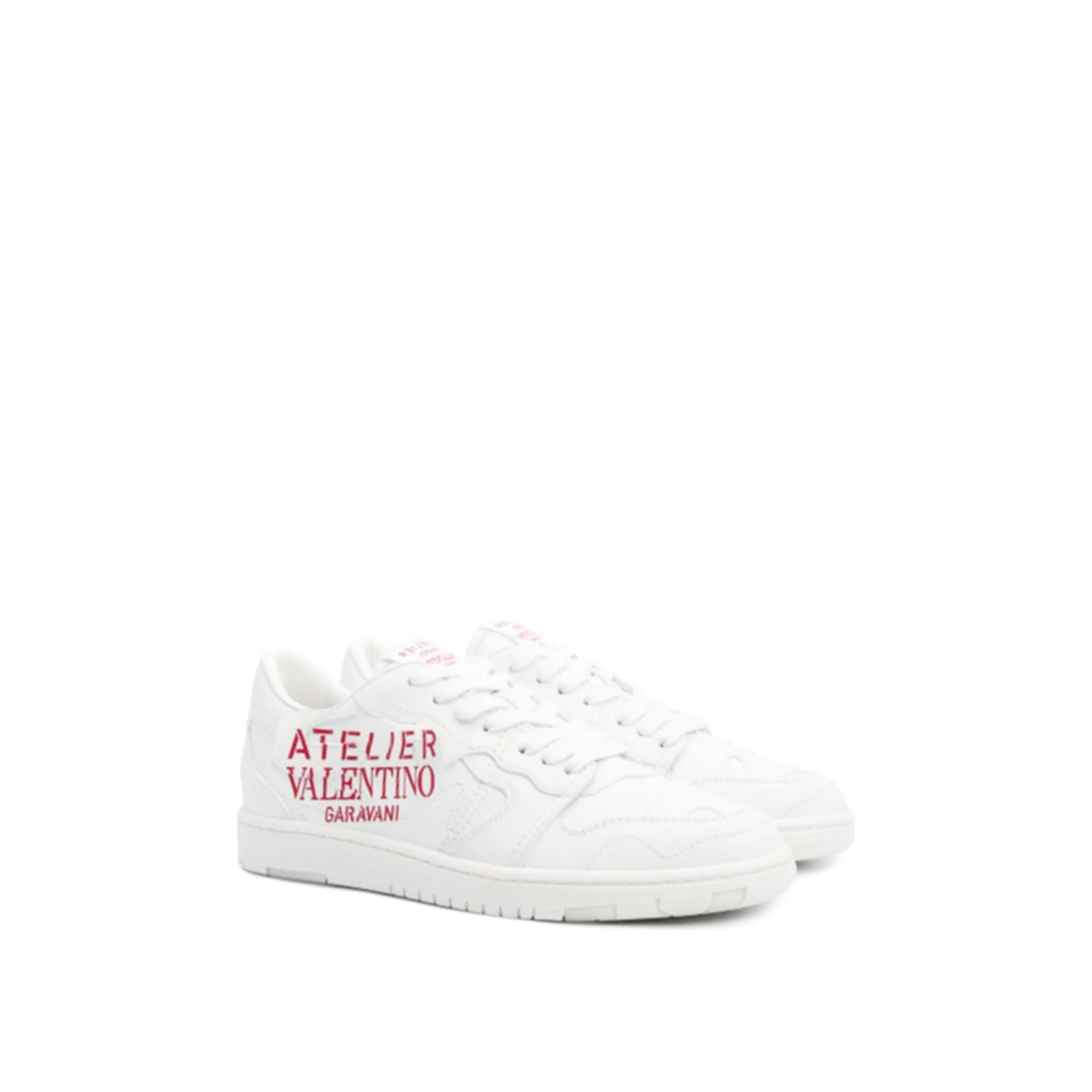 Valentino Garavani leather logo sneakers