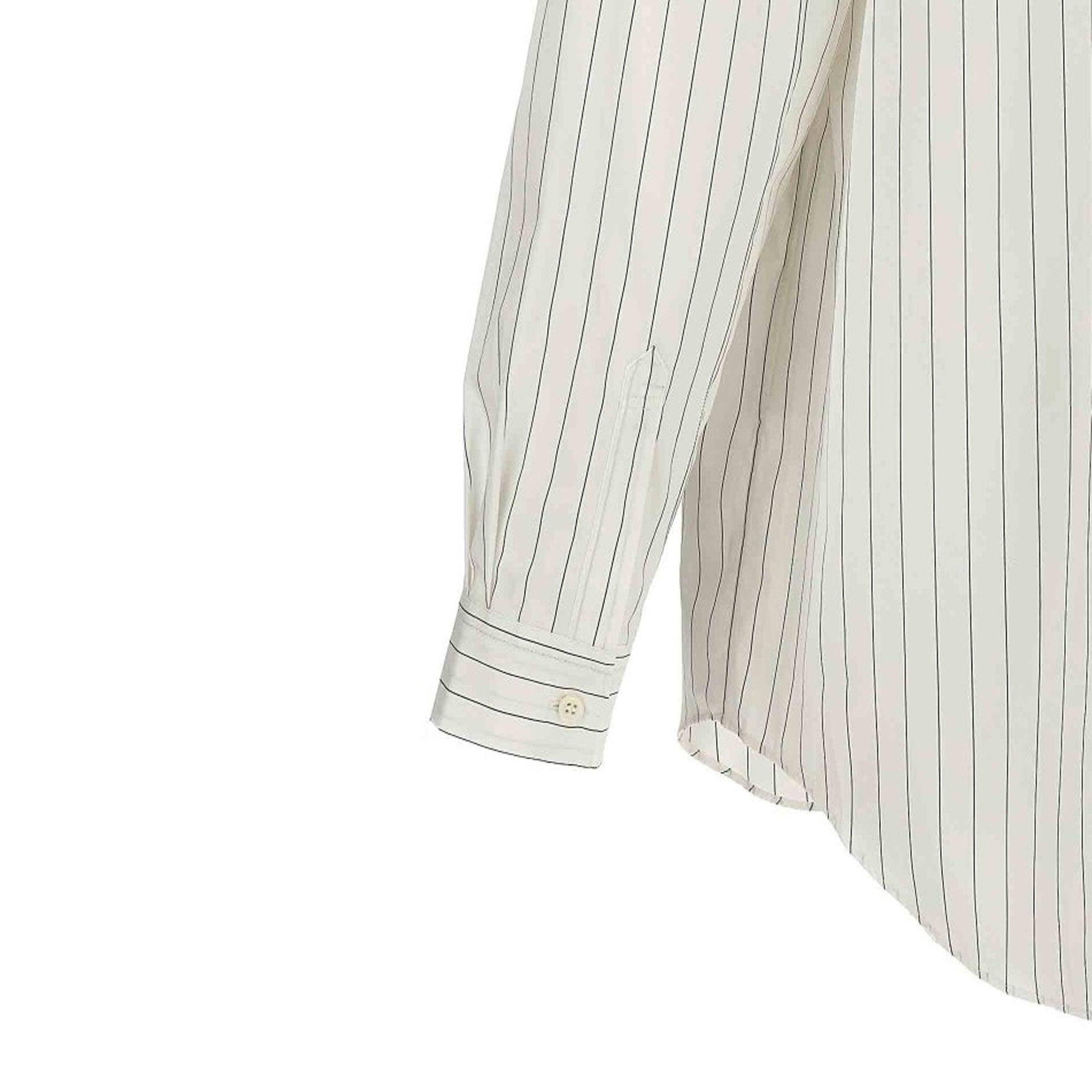 Comme Des Garçons Striped Poplin Shirt