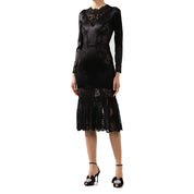 Dolce&Gabbana Cocktail Long Sleeve Dress