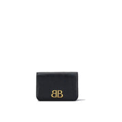 Balenciaga Leather BB Wallet And Card Holder - WOMEN ACCESSORIES - BALENCIAGA - Jammy Dude