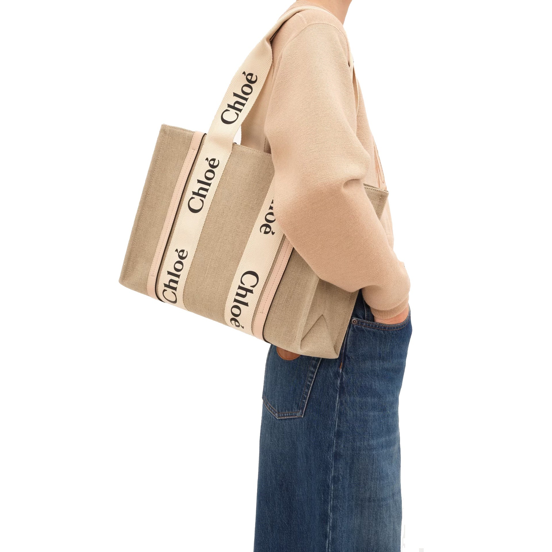 Chloe Woody Medium Tote Bag - WOMEN BAGS - Chloe' - Jammy Dude