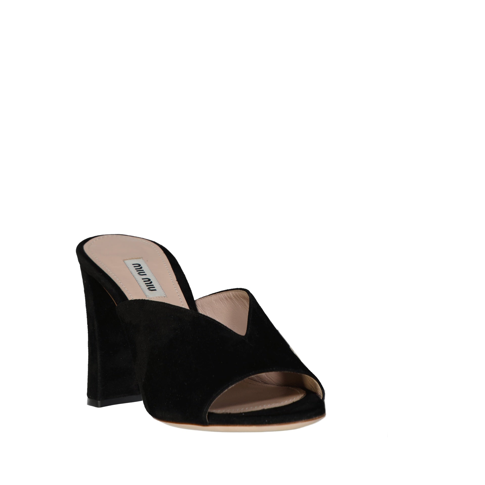 Miu Miu Leather Sandals