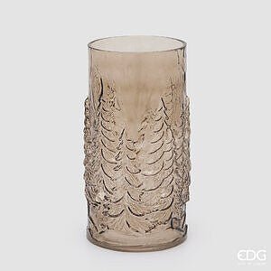 Vaso Pini Cilindro H.30 D.15 C6 - Brown - Complementi e contenitori - EDG Enzo De Gasperi - Jammy Dude