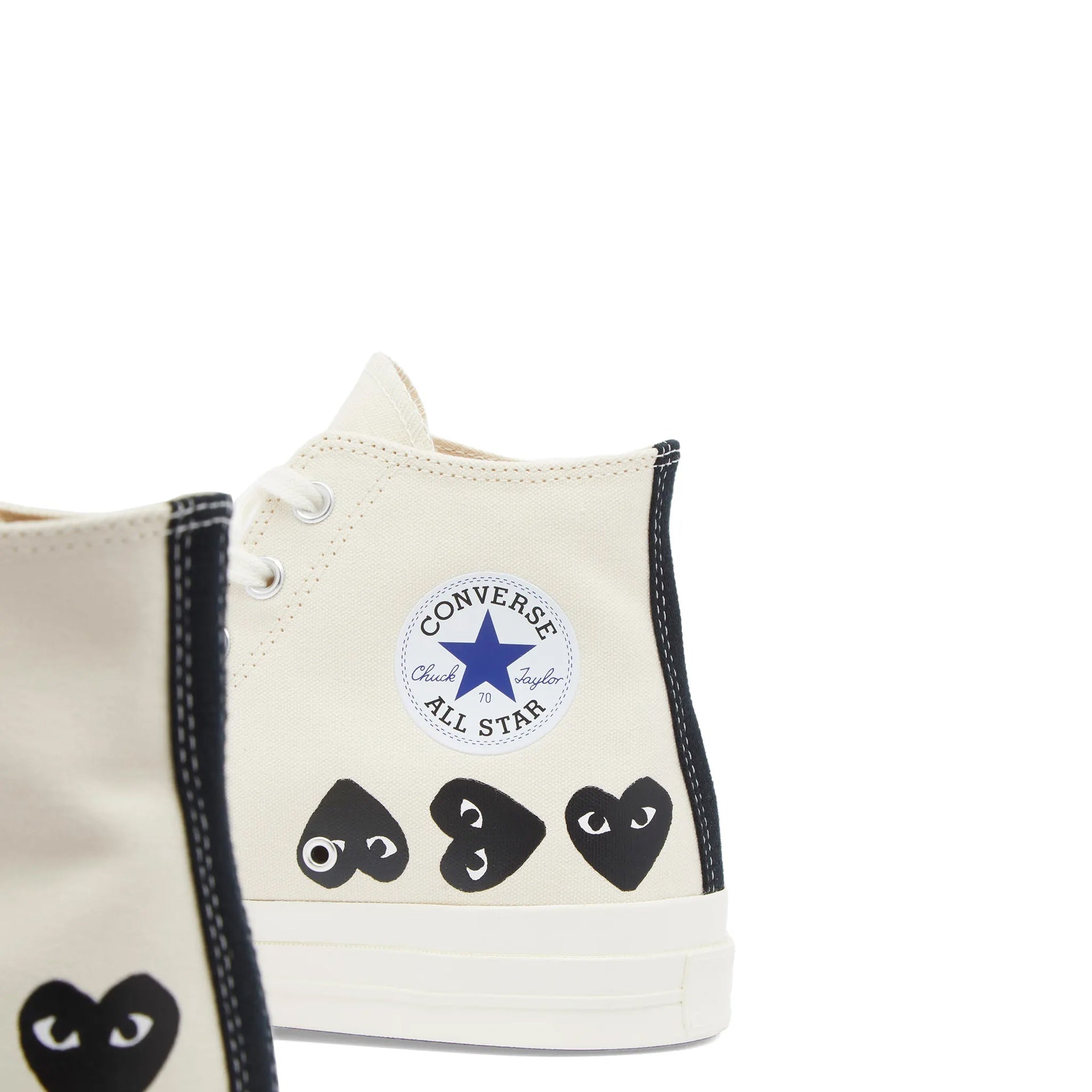 Comme des Garçons Play x Converse Multi Heart Sneakers
