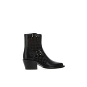 Chloé Leather Nellie Ankle Boots