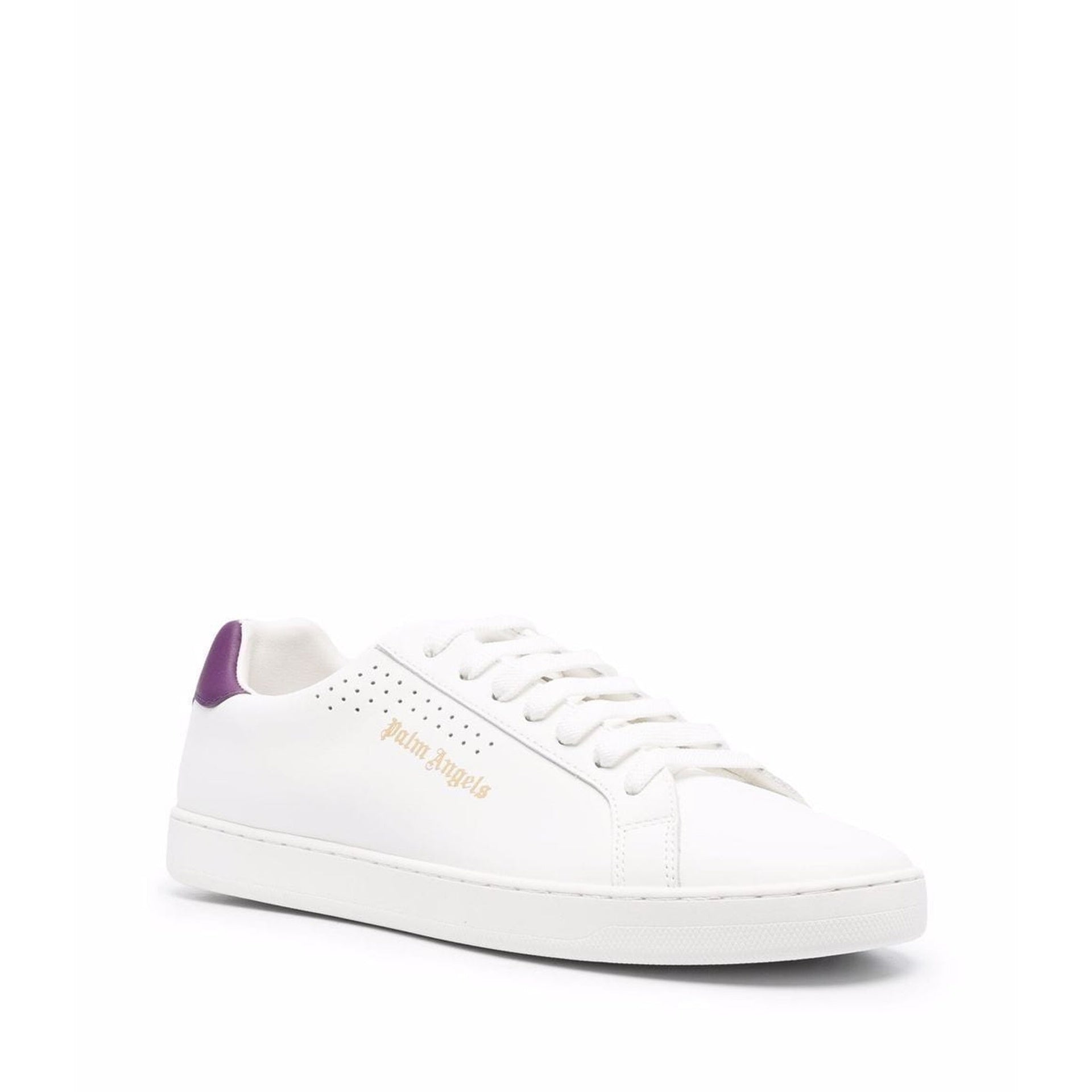 Palm Angels Leather Logo Sneakers - MEN SHOES - PALM ANGELS - Jammy Dude