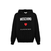 Moschino Couture In Love We Trust Hooded Sweatshirt