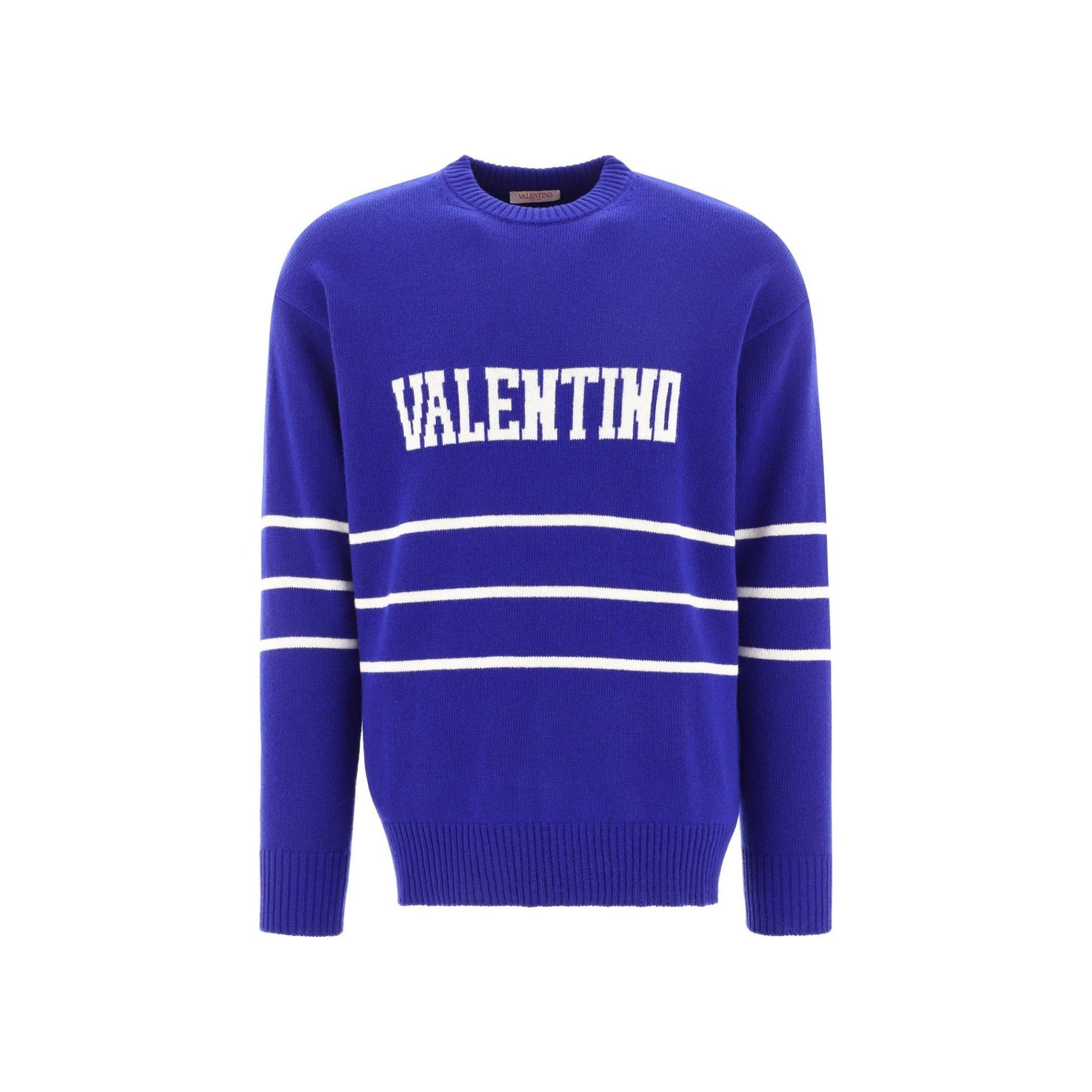 Valentino Garavani Logo Intarsia Jumper