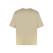 Off-White Cotton Crew-neck T-shirt