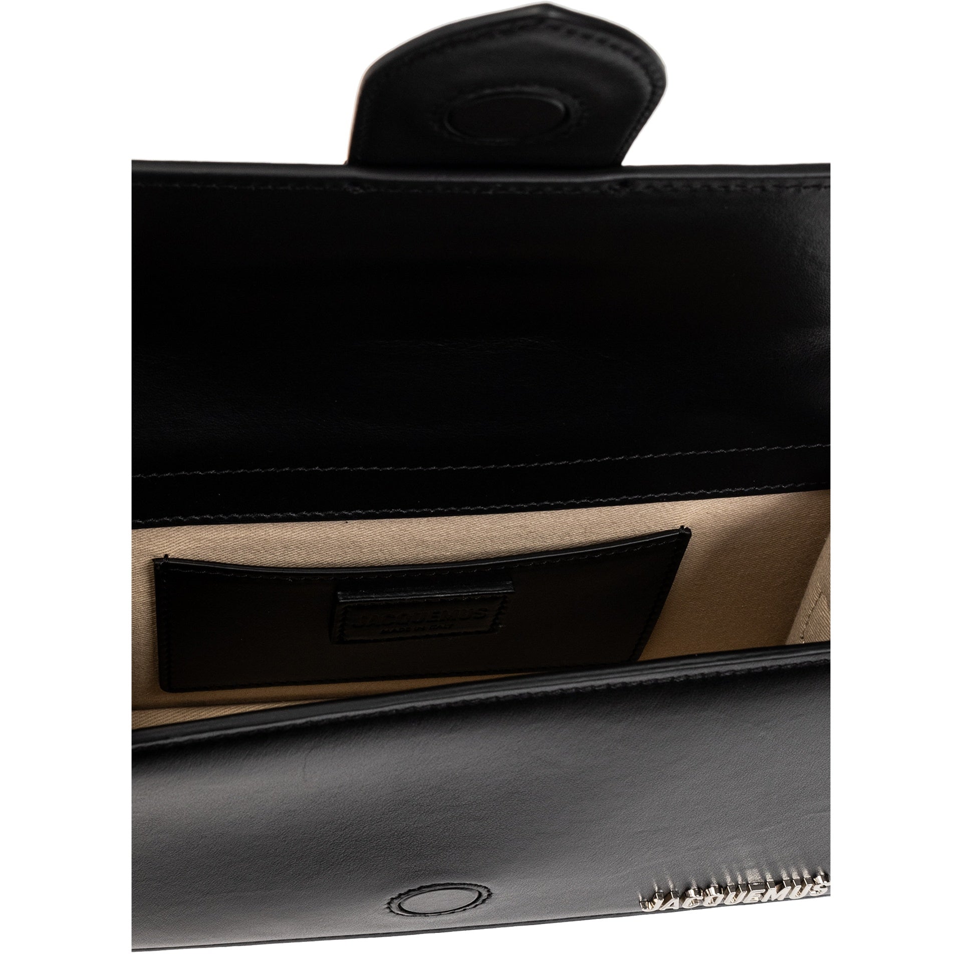 Jacquemus Le Grand Bambino Bag - Silver Logo