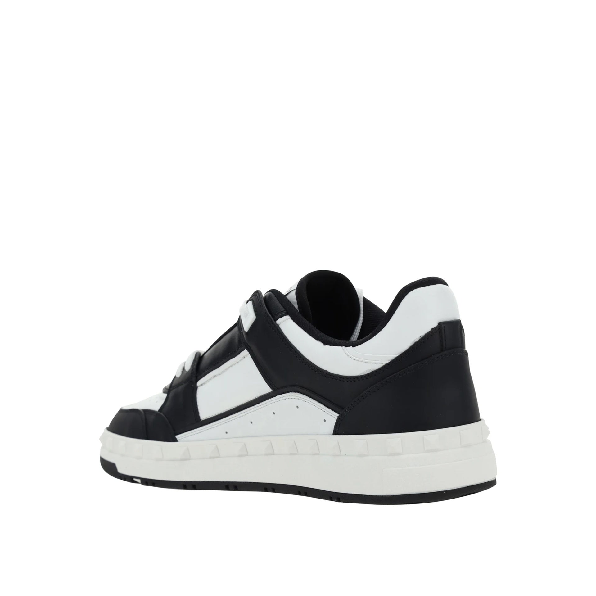 Valentino Garavani Two-tone Leather Freedots Sneakers