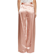 Alexander McQueen Satin Effect Trousers