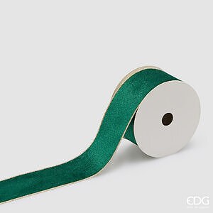 Nastro Velluto H.6.3 MT.10 C6 - Green Gold