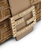 Fendi Baguette Velvet Jacquard FF Motif - WOMEN BAGS - Fendi - Jammy Dude