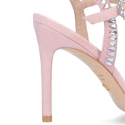 Stuart Weitzman Suede GEMCUT 100 Sandals