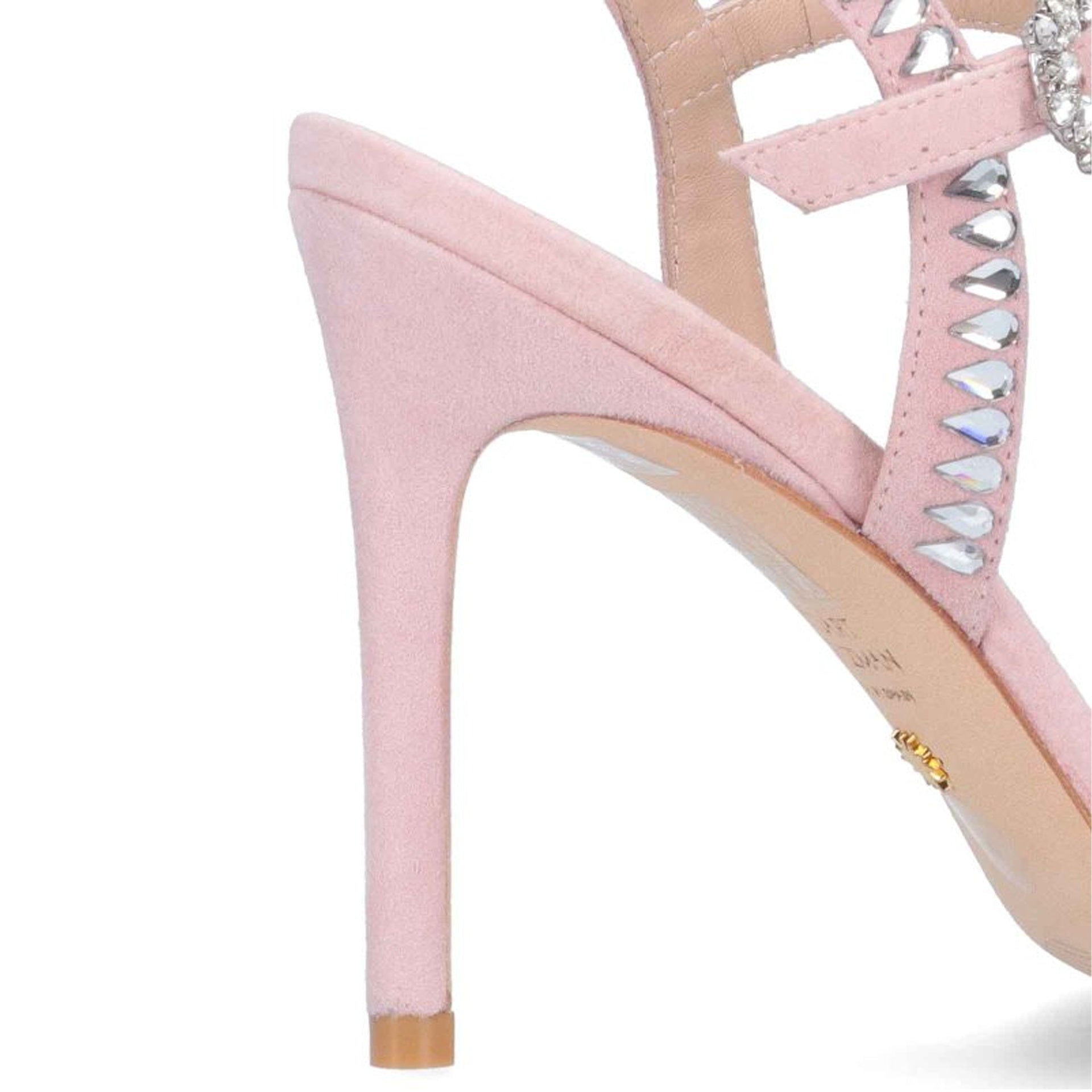 Stuart Weitzman Suede GEMCUT 100 Sandals