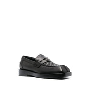 Versace Medusa Leather Loafers
