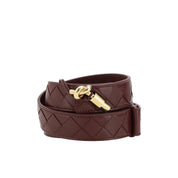 P116JD - NO ARRIVO - BOTTEGA VENETA Iconic Intreccio Belt - WOMEN ACCESSORIES - BOTTEGA VENETA - Jammy Dude
