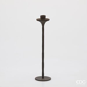 Portacandela Stile H.40 D.10 C5 - Dark Brown - Complementi e contenitori - EDG Enzo De Gasperi - Jammy Dude