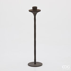 Portacandela Stile H.47 D.10 C5 - Dark Brown