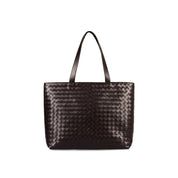 P116JD- Bottega Veneta Large Intrecciato Zipped Tote