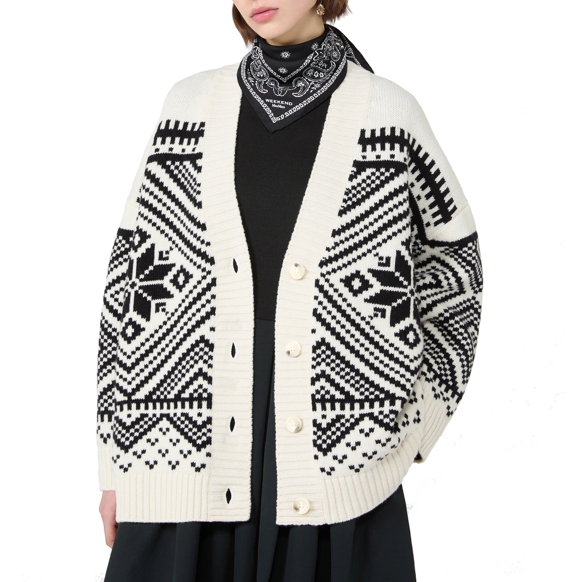 Max Mara Weekend Belgio Wool Cardigan - WOMEN CLOTHING - Max Mara Weekend - Jammy Dude