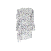 Asymmetric Long Sleeved Mini Dress