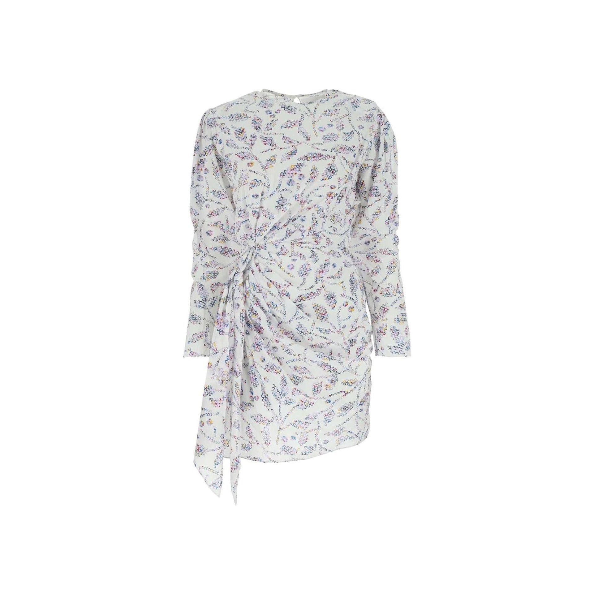 Asymmetric Long Sleeved Mini Dress