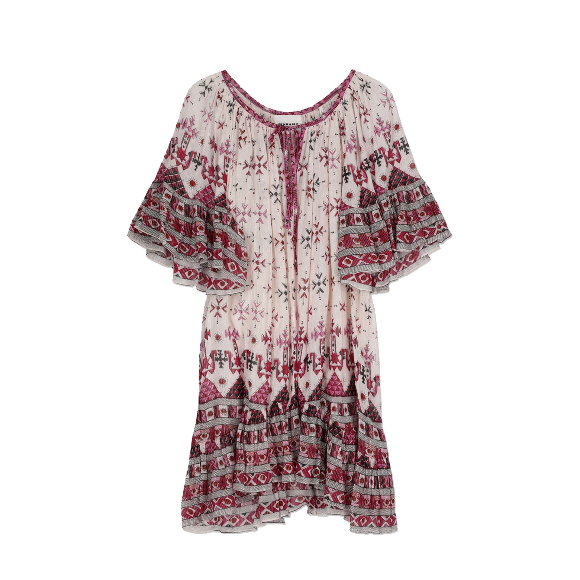 Isabel Marant Roan Cotton Lurex Dress