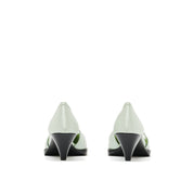 Prada Cut-Out Satin Pumps