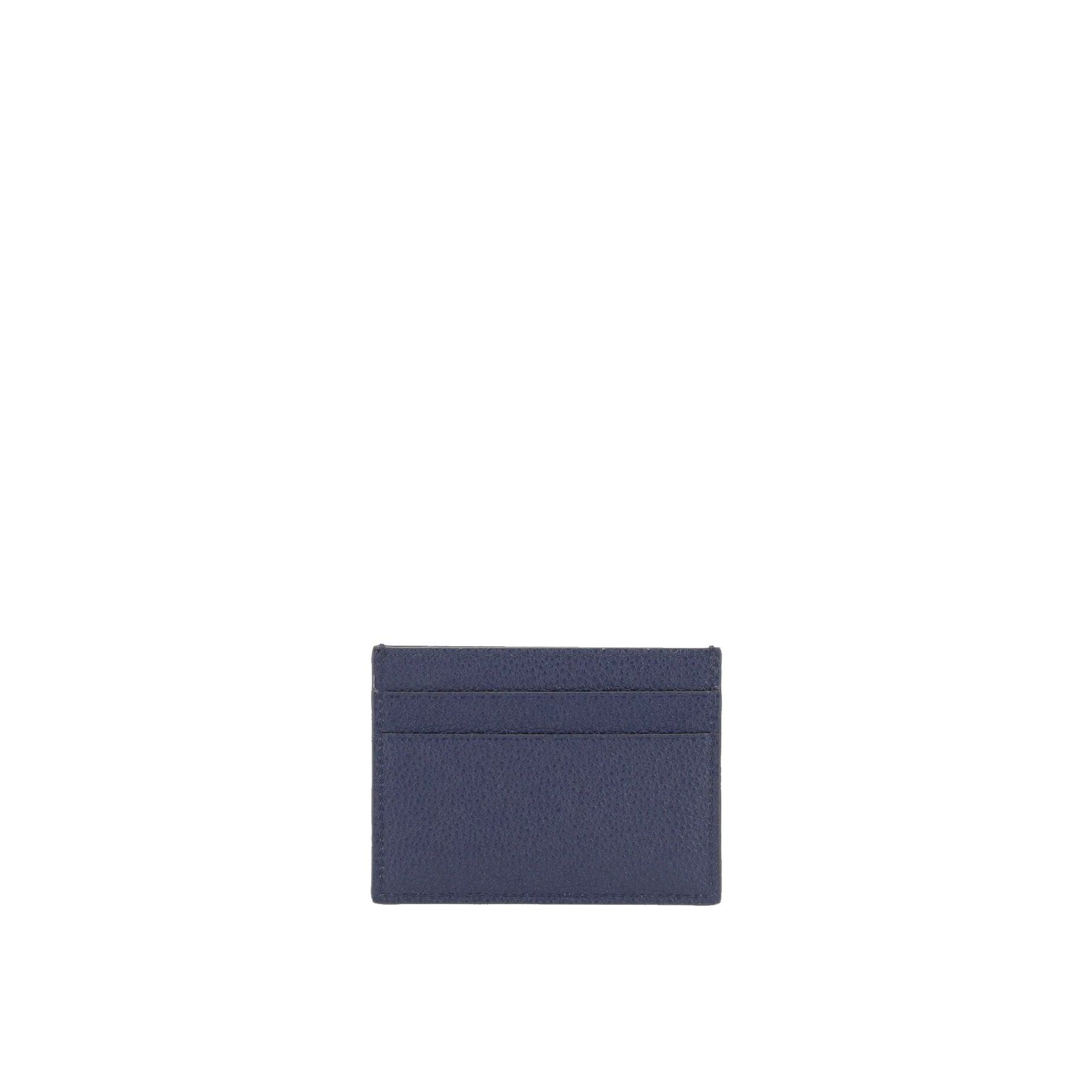 P116JD-Balenciaga Leather Logo Card Holder
