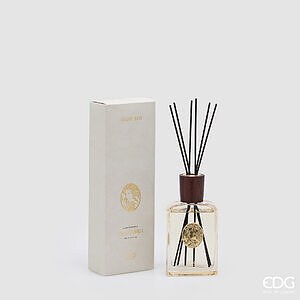 Profumatore Bottiglia Golden Muse 330ML H.18 L.9 L.4 C6 - Neroli Vaniglia