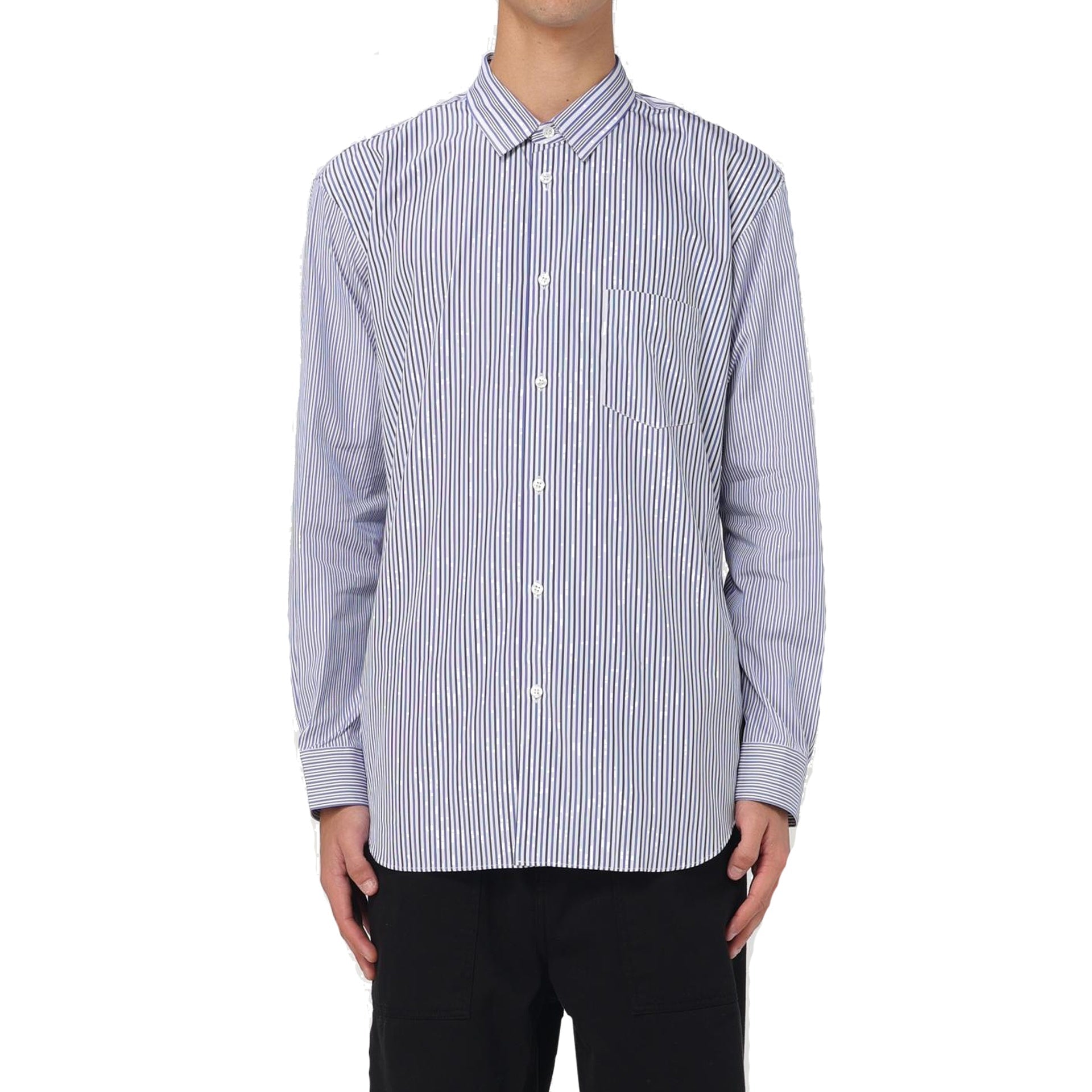 Comme Des Garçons Cotton Striped Shirt