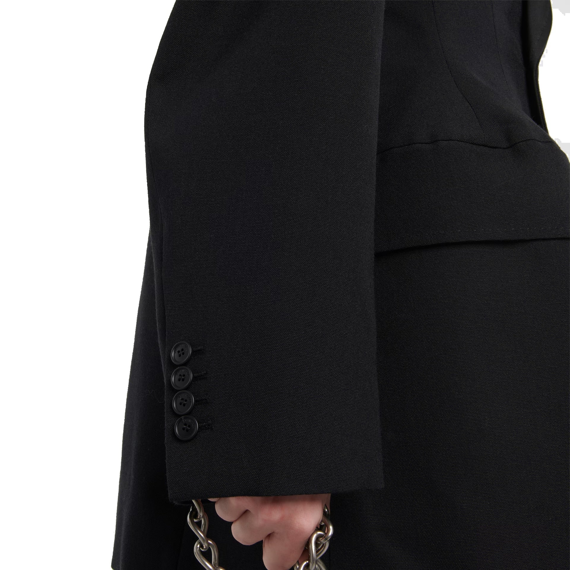 Balenciaga Hourglass Wool Jacket