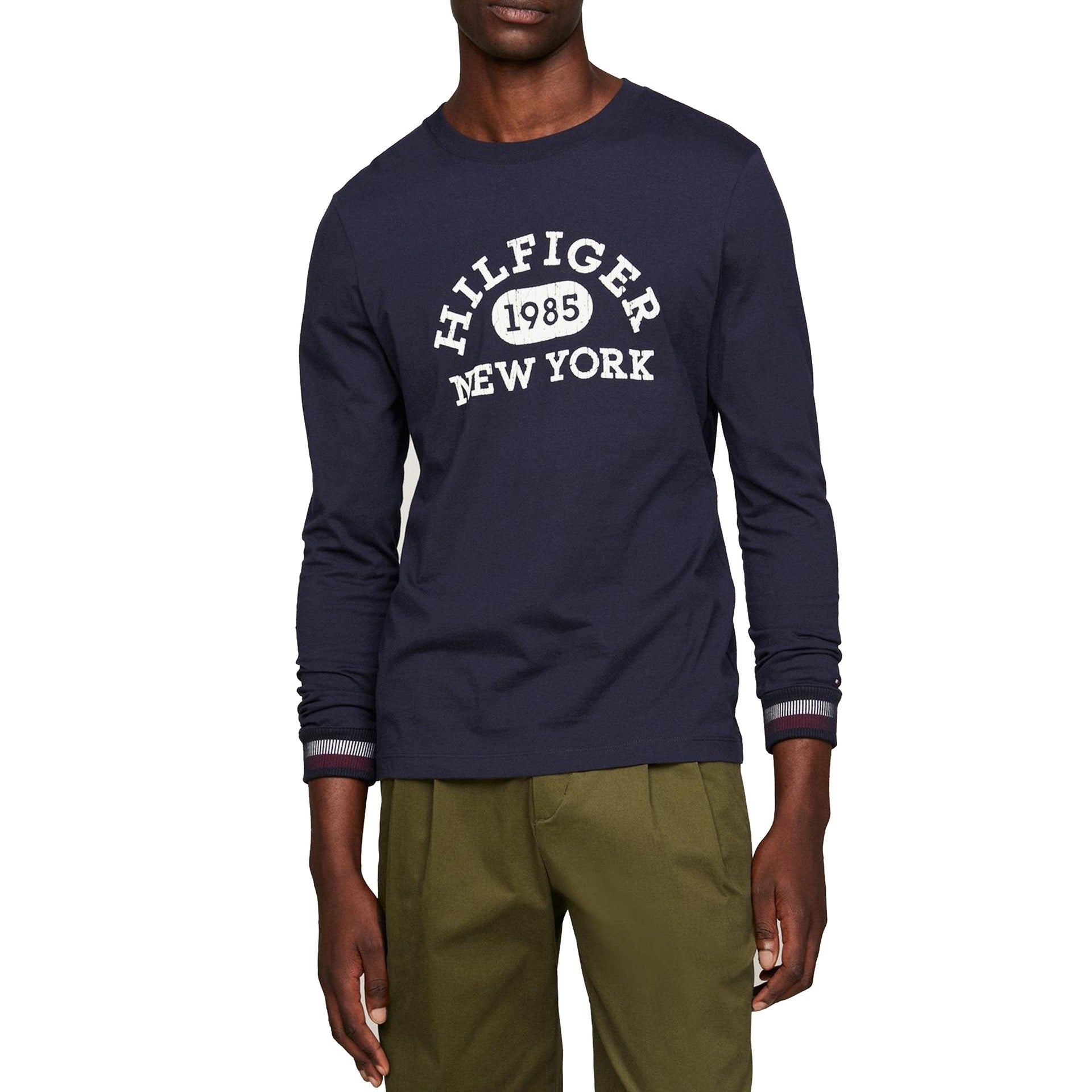 Tommy Hilfiger Monotype Collegiate T-Shirt - MEN CLOTHING - TOMMY HILFIGER - Jammy Dude