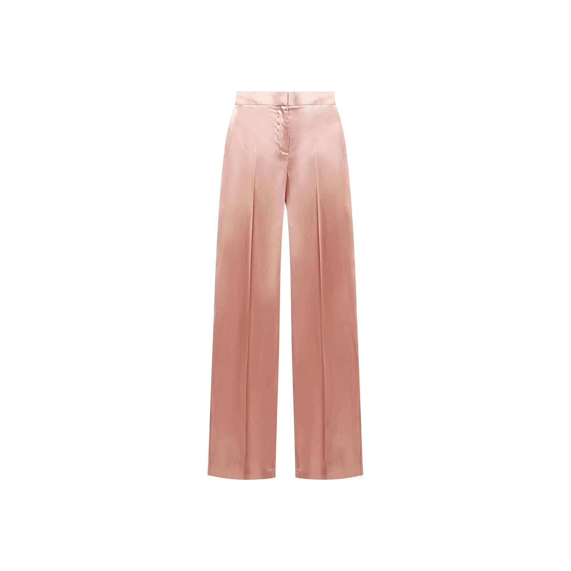 Alexander McQueen Satin Effect Trousers - WOMEN CLOTHING - ALEXANDER MCQUEEN - Jammy Dude