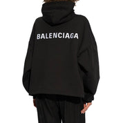 P116JD- Balenciaga Logo Cotton Hoodie