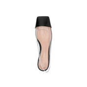 Gianvito Rossi Plexi Slingback Flats