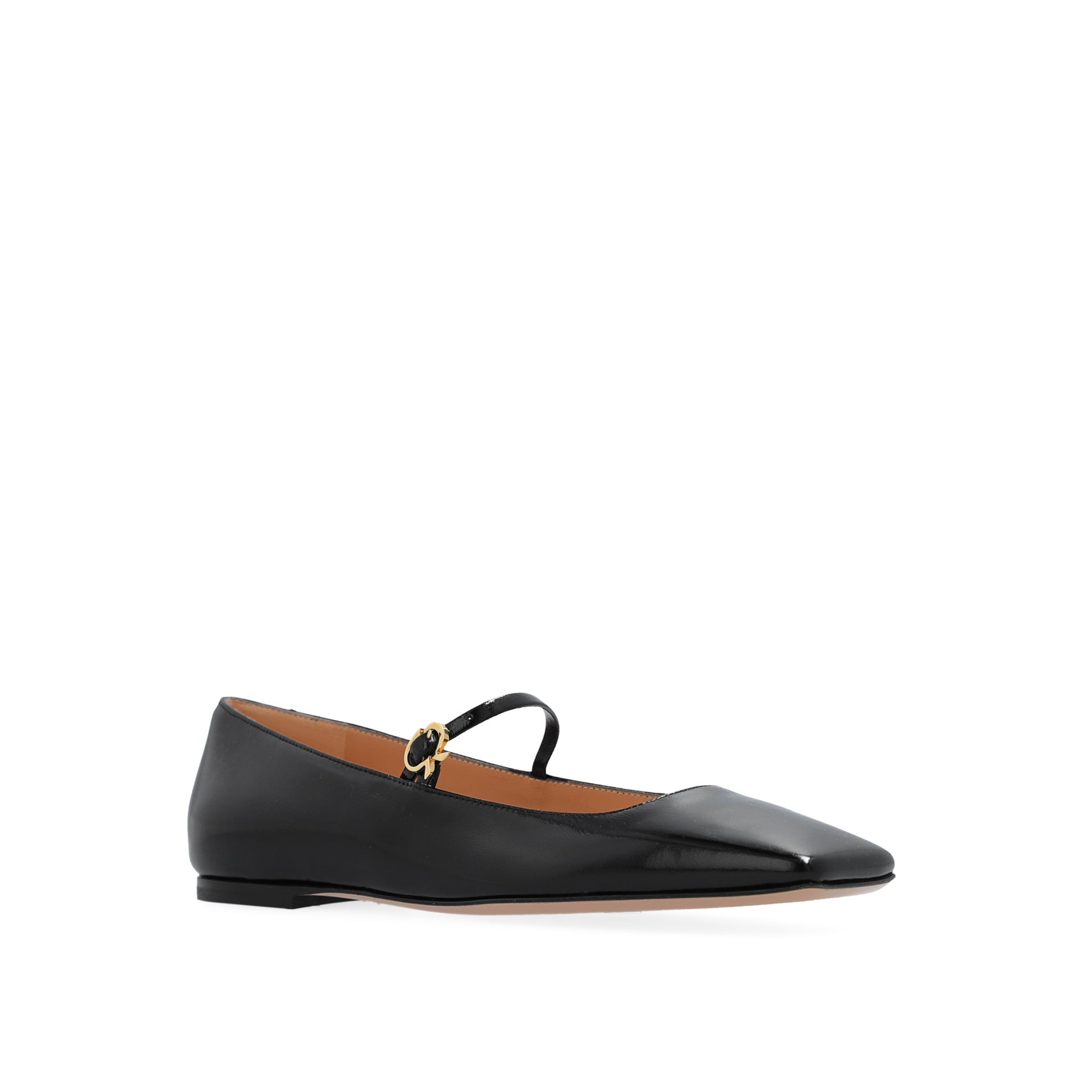 Gianvito Rossi Christina Leather Ballerina Flats - WOMEN SHOES - Gianvito Rossi - Jammy Dude