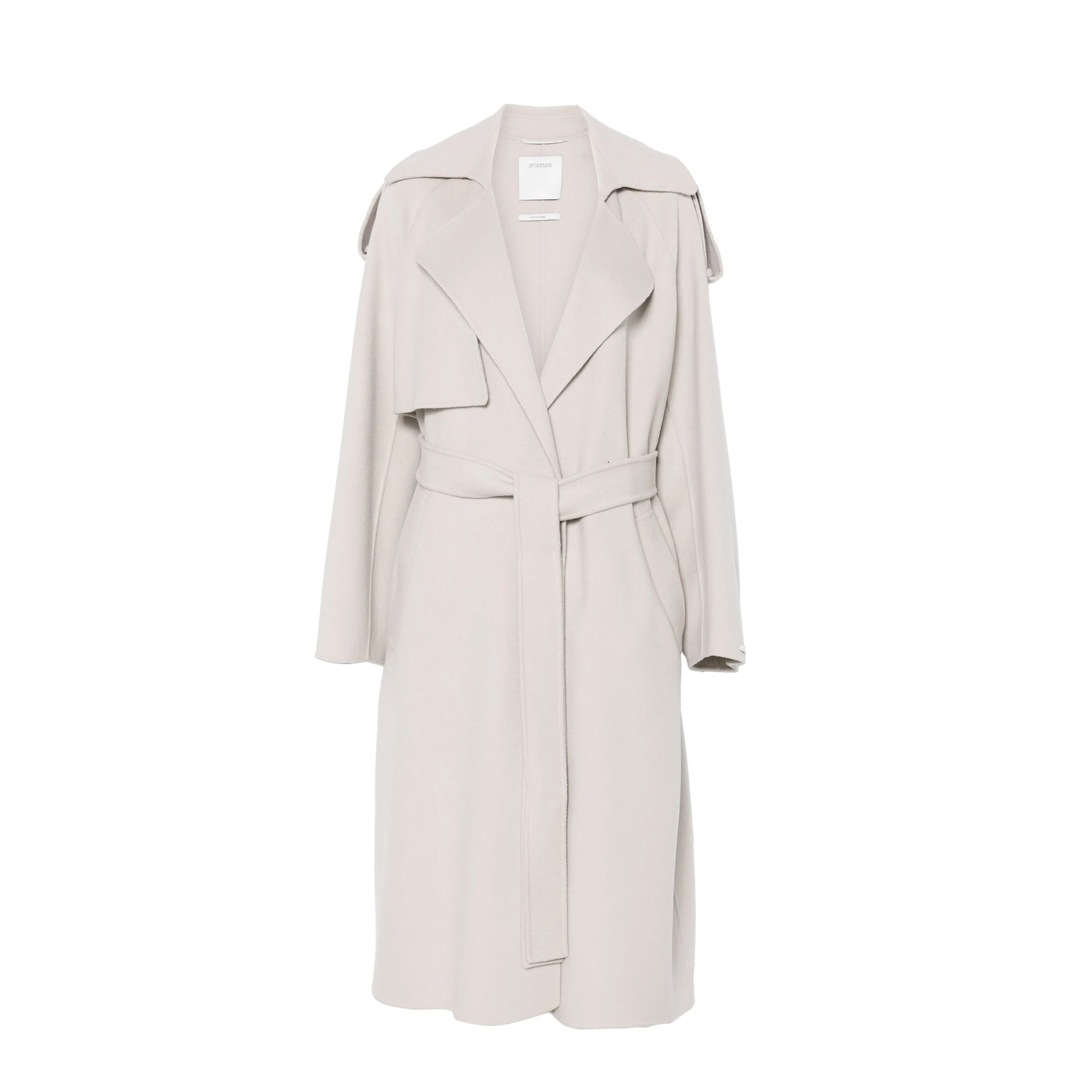 P116JD-Sportmax Fiore Wool Coat