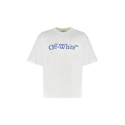 Off-White Cotton Crew-neck T-shirt
