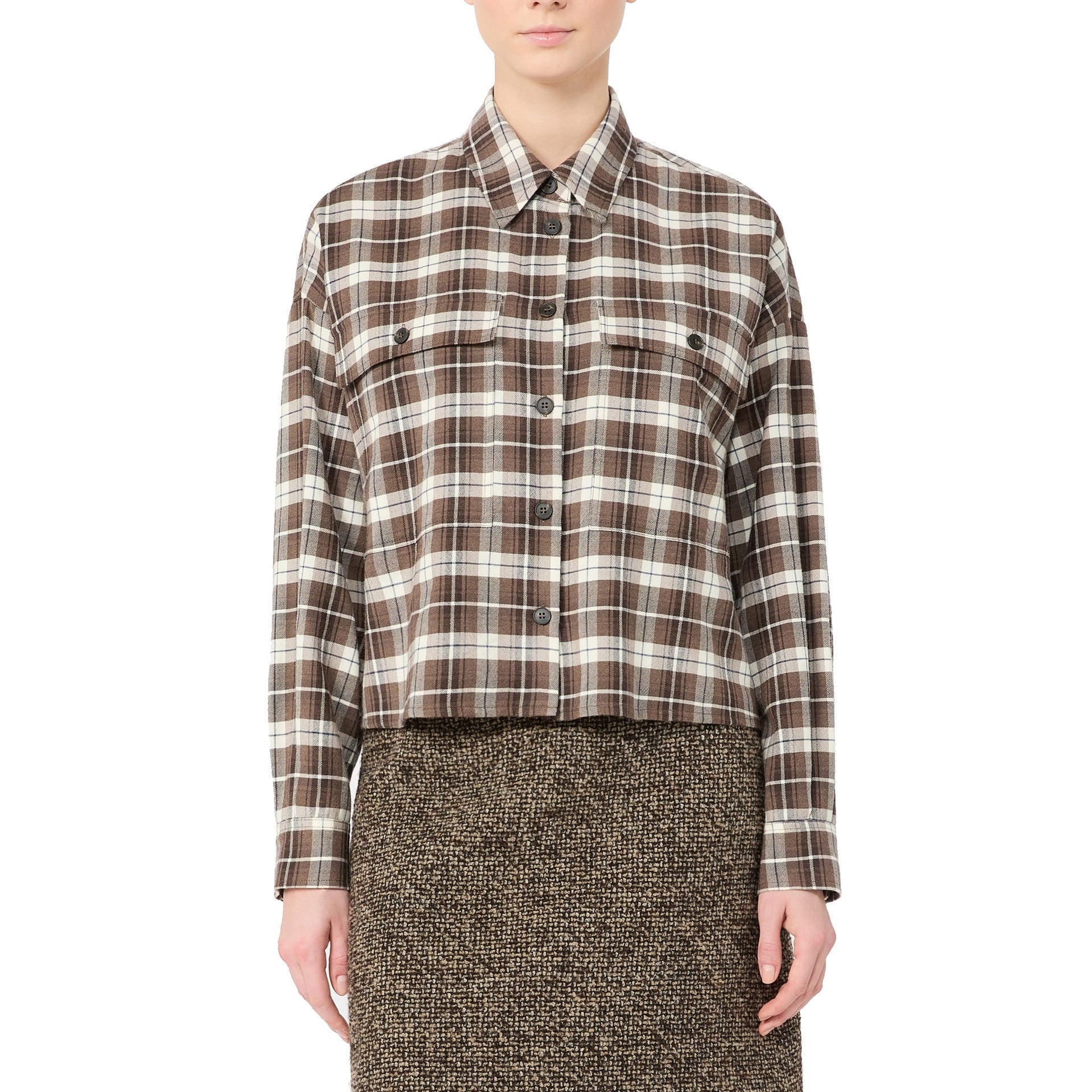 Max Mara Weekend Plaid Flannel Shirt - WOMEN CLOTHING - Max Mara Weekend - Jammy Dude