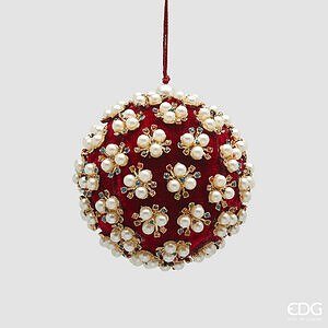 Addobbo Palla Elizabeth D.10 C5 - Red - Decorazioni per albero - EDG Enzo De Gasperi - Jammy Dude