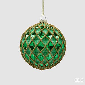 Addobbo Palla Rombi D.10 C6 - Green